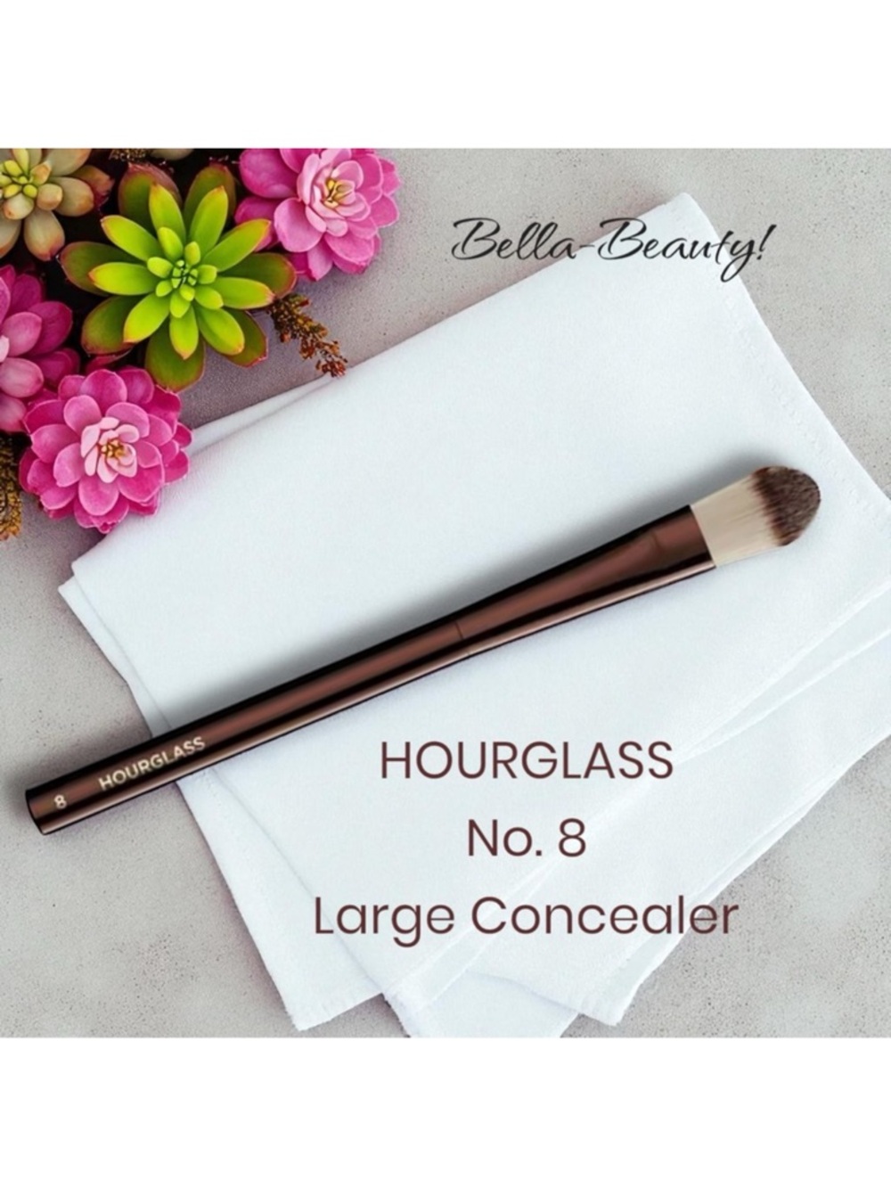 HOURGLASS No. 8 Large Concealer Brush  ~NEW~
